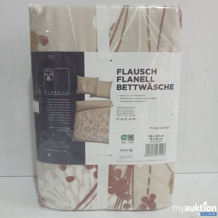 Artikel Nr. 446132: Florella Flausch Flanell Bettwäsche 140x200cm u. 70x90cm