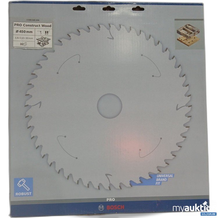 Artikel Nr. 524132: Bosch Pro Construct Wood 450mm 3,8/2,8x30mm 