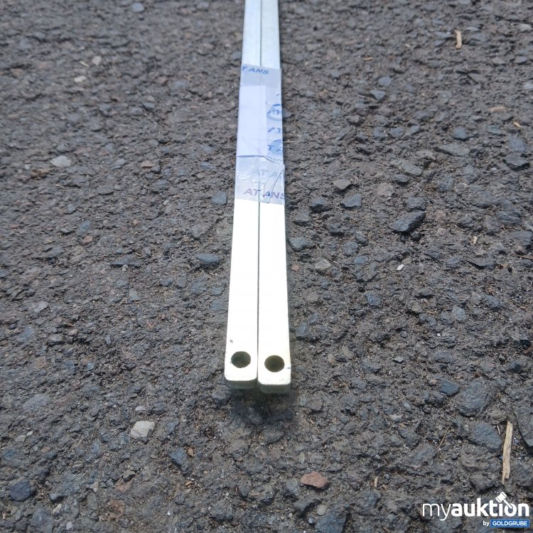 Artikel Nr. 525132: Diverse Edelstahl Schienen, 2stk, ca 160cm