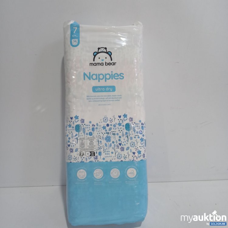 Artikel Nr. 832132 Artikel Nr. 832132: Mama bear Nappies Ultra dry 7 17+kg 56Stk