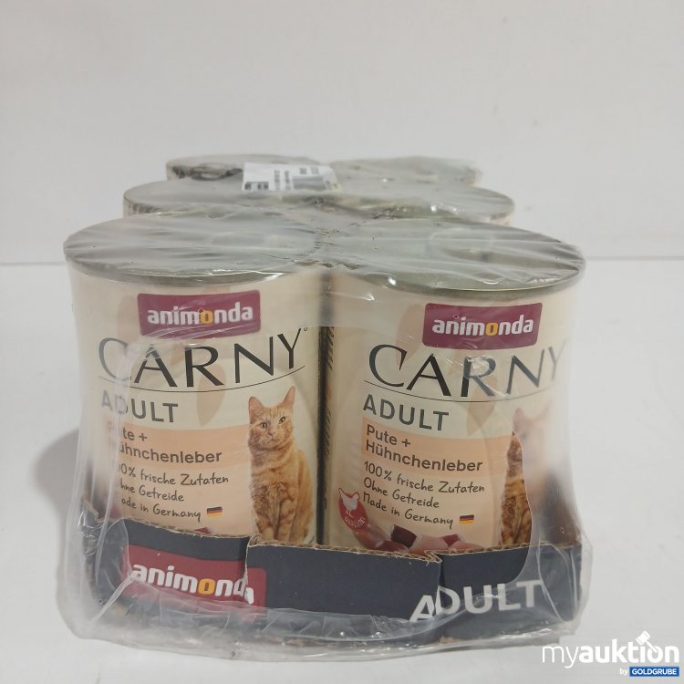 Artikel Nr. 861132: Animonda Carny Adult Katzenfutter Pute + Hühnchenleber 6x400g