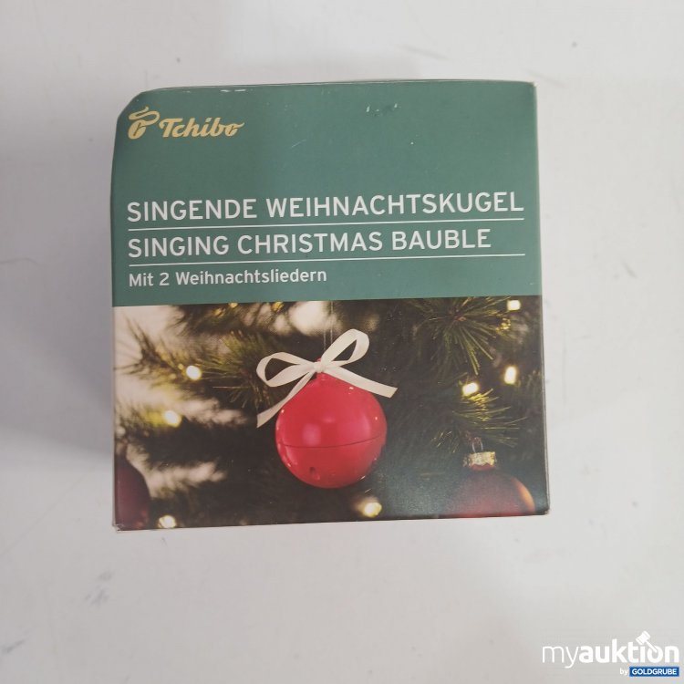Artikel Nr. 874132 Artikel Nr. 874132: Tchibo Singende Weihnachtskugeln mit 2 Weihnachtslieder