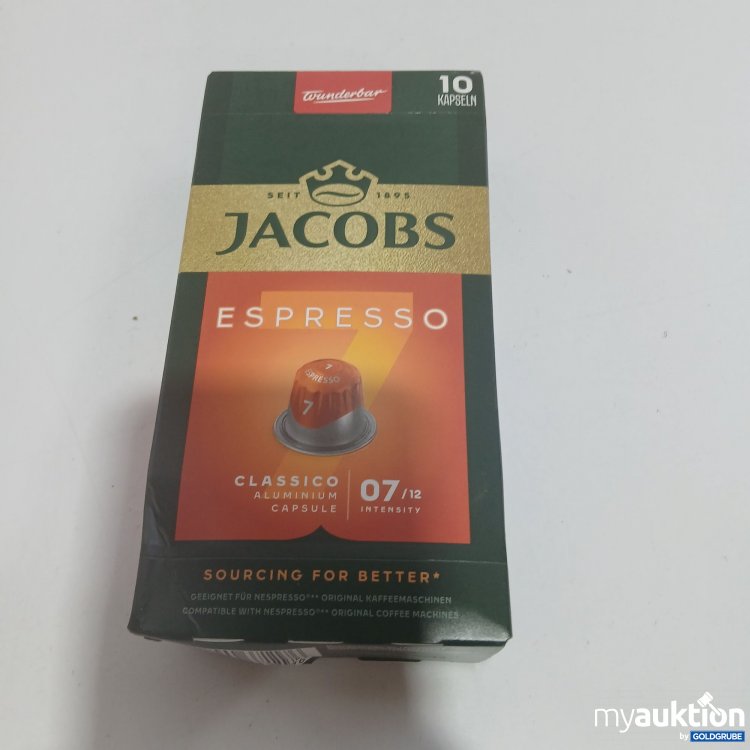 Artikel Nr. 900132 Artikel Nr. 900132: Jacobs Espresso Classico 07/12 10Kapseln