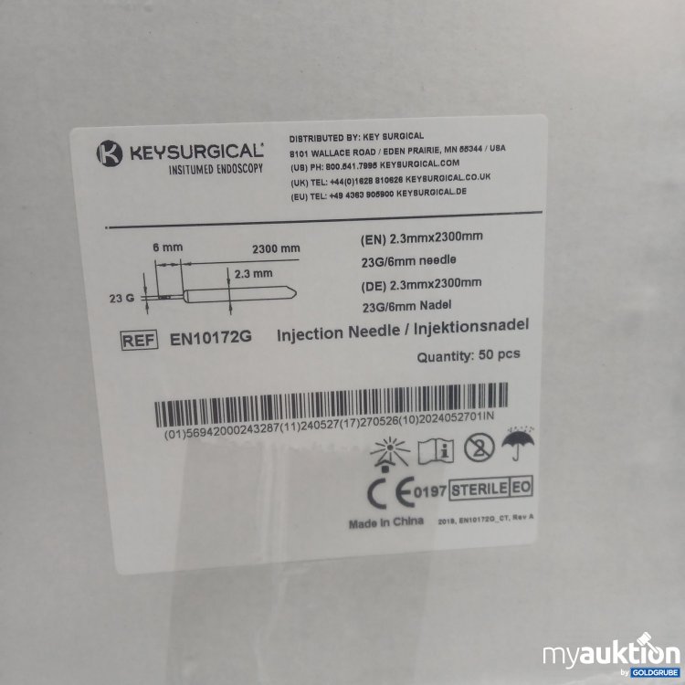 Artikel Nr. 956132: Keysurgical Injektionsnadel 50Stk 