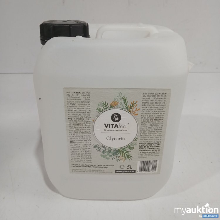 Artikel Nr. 958132: Vitafeel Glycerin 5L 