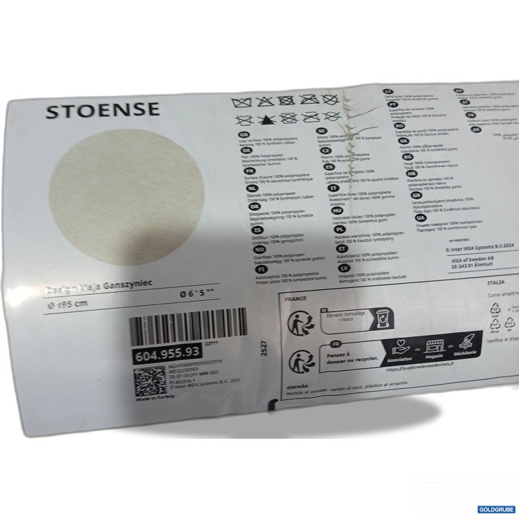 Artikel Nr. 961132: Ikea Stoense 195cm rund 604.955.93