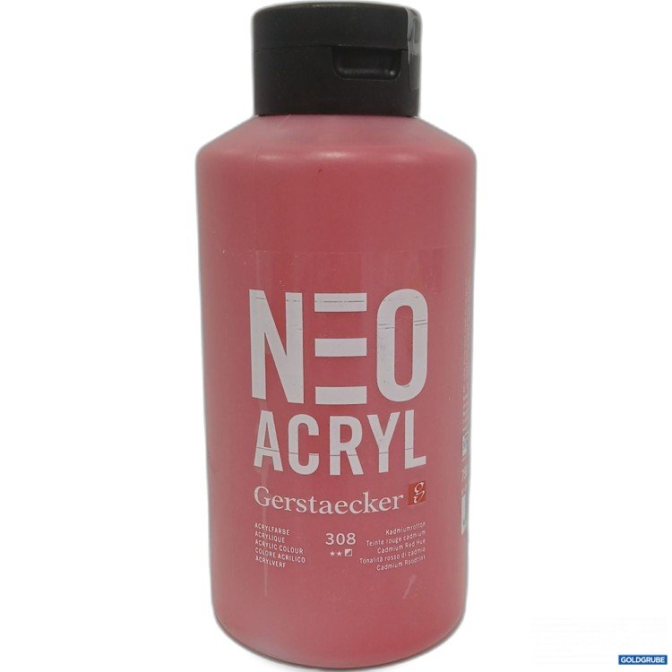 Artikel Nr. 972132: Gerstaecker Neo Acrly Farbe Kadmiumrotton Nr.308, Art.No. 195841, 750ml
