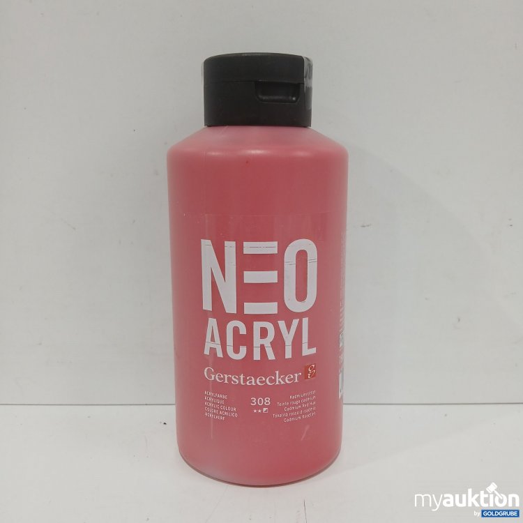 Artikel Nr. 972132: Gerstaecker Neo Acrly Farbe Kadmiumrotton Nr.308, Art.No. 195841, 750ml