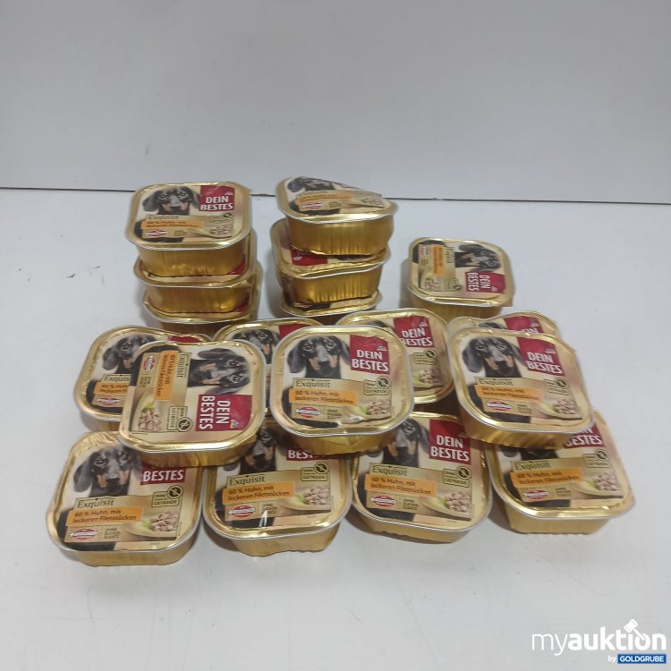 Artikel Nr. 987132: Dm dein bestes Hundefutter huhn mit leckeren Filetstücken 18x 300g 