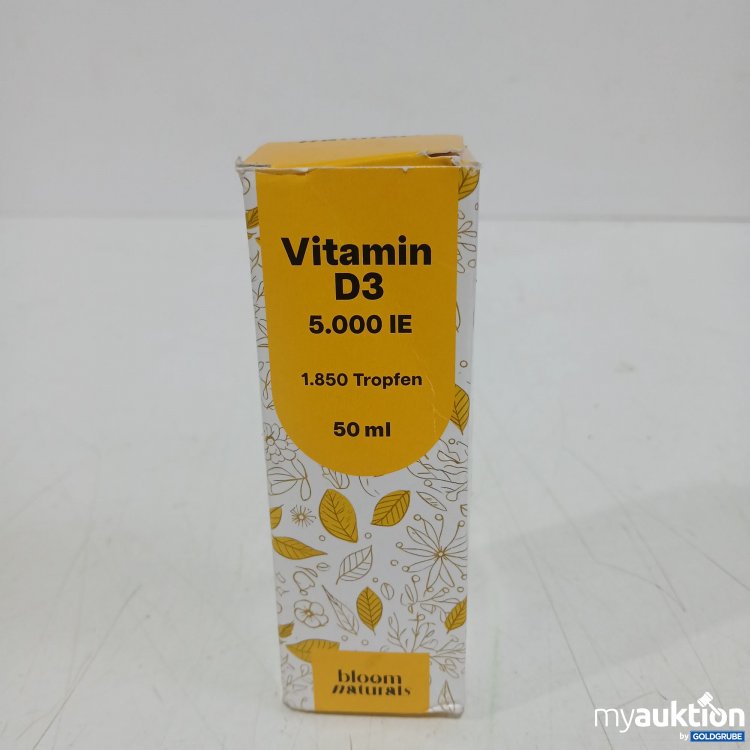 Artikel Nr. 461133: Bloom Naturals Vitamin D3 50ml