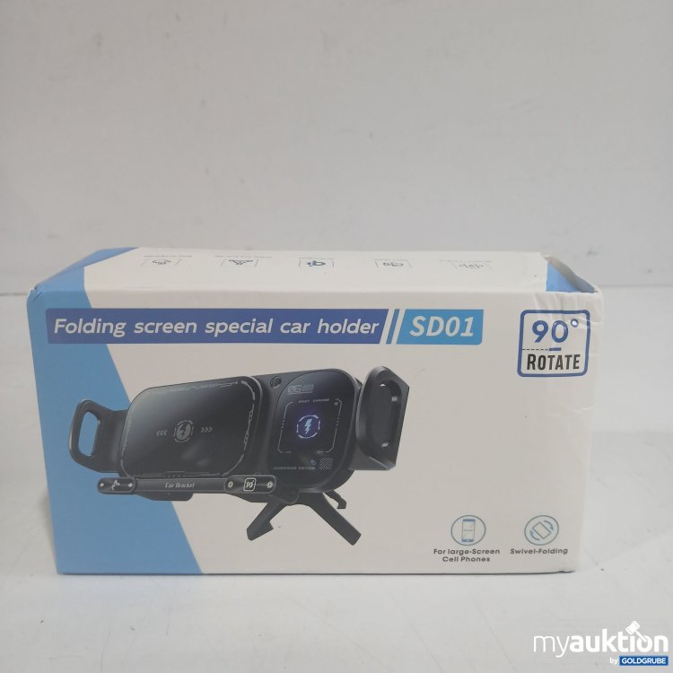 Artikel Nr. 523133: Folding screen special car holder SD01 Black 