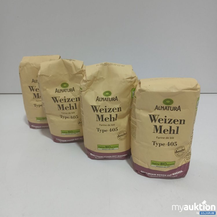 Artikel Nr. 870133 Artikel Nr. 870133: Alnatura Weizen Mehl 4x1000g