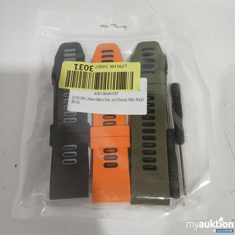 Artikel Nr. 894133: Silikon Armbänder für Smartwatch 26mm 