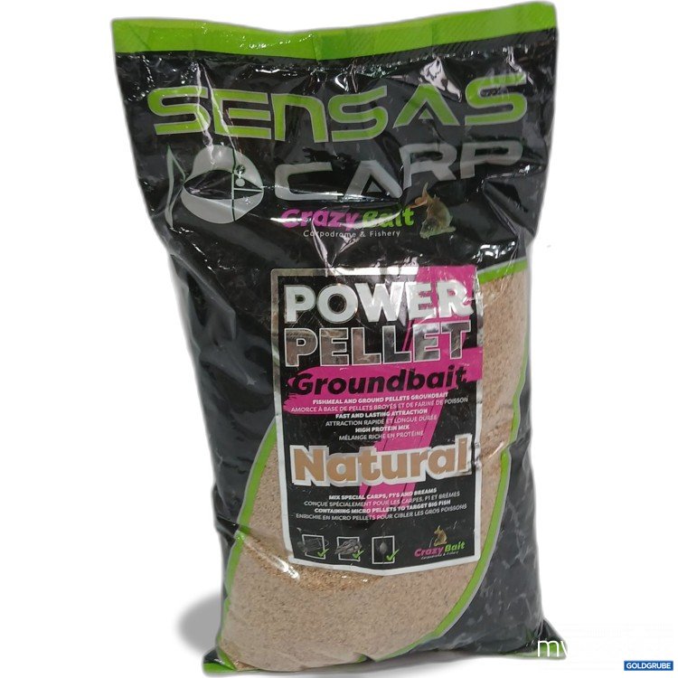 Artikel Nr. 967133: Sensas Carp Power Pellet Natural 2kg