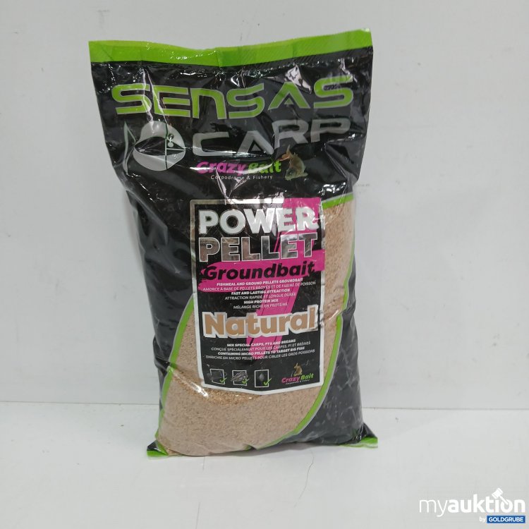 Artikel Nr. 967133: Sensas Carp Power Pellet Natural 2kg