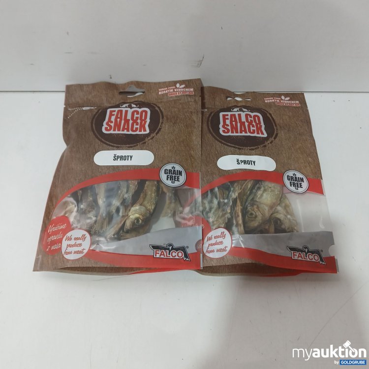 Artikel Nr. 980133: Falco Snack für Hunde & Katzen getrocknete Sprotten je 70g 
