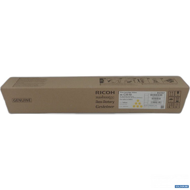 Artikel Nr. 984133 Artikel Nr. 984133: Ricoh Genuine Print Cartridge Yellow 437g
