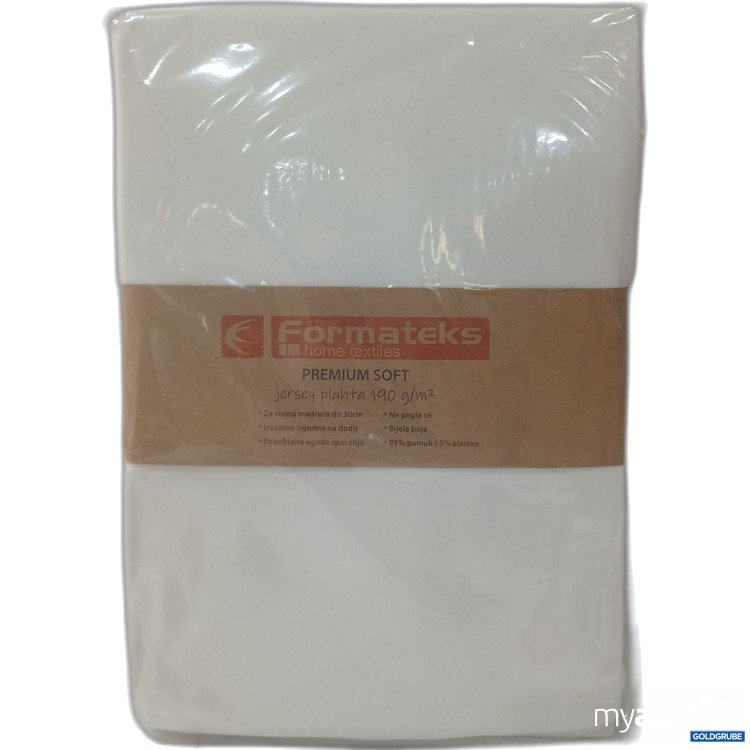 Artikel Nr. 988133 Artikel Nr. 988133: Formateks Premium Soft Spannbett-Tuch weiß 180x200+30cm