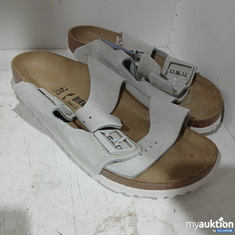 Artikel Nr. 990133 Artikel Nr. 990133: Birkenstock Arizona BS Sandalen schmale Weite Oyster