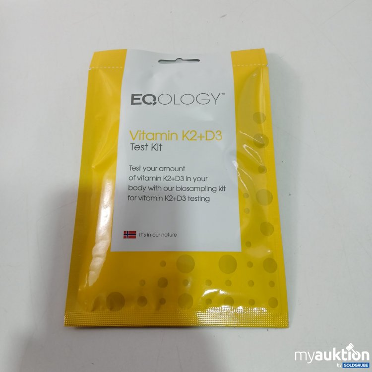 Artikel Nr. 811134 Artikel Nr. 811134: EqOlogy Vitamin K2+D3 Test Kit