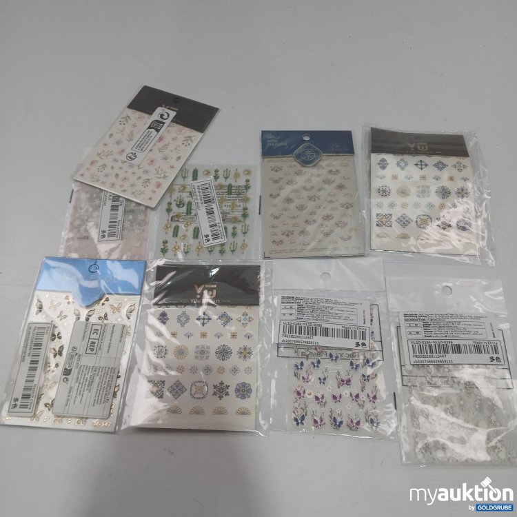 Artikel Nr. 857134 Artikel Nr. 857134: Nail Art Sticker ca.10 Blätter