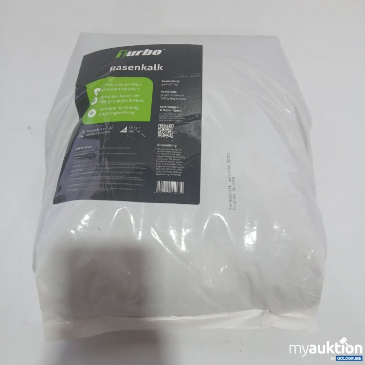 Artikel Nr. 900134 Artikel Nr. 900134: Turbo Rasenkalk 18kg