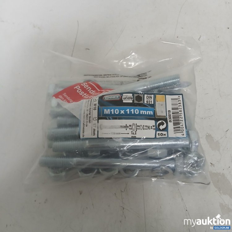 Artikel Nr. 903134: Connex Sechskantschrauben M10 x110mm 10 Stück