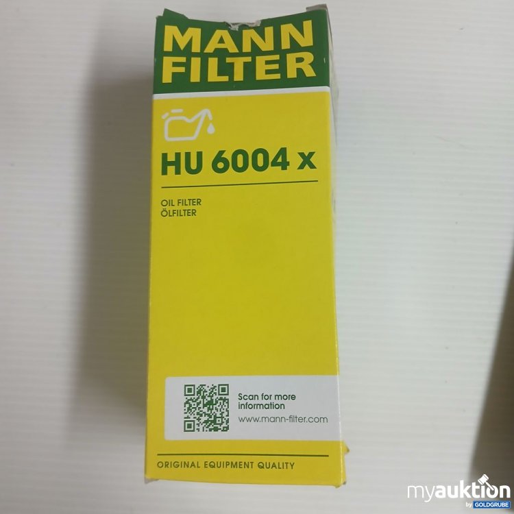 Artikel Nr. 922134: MANN FILTER HU 6004 x Ölfilter
