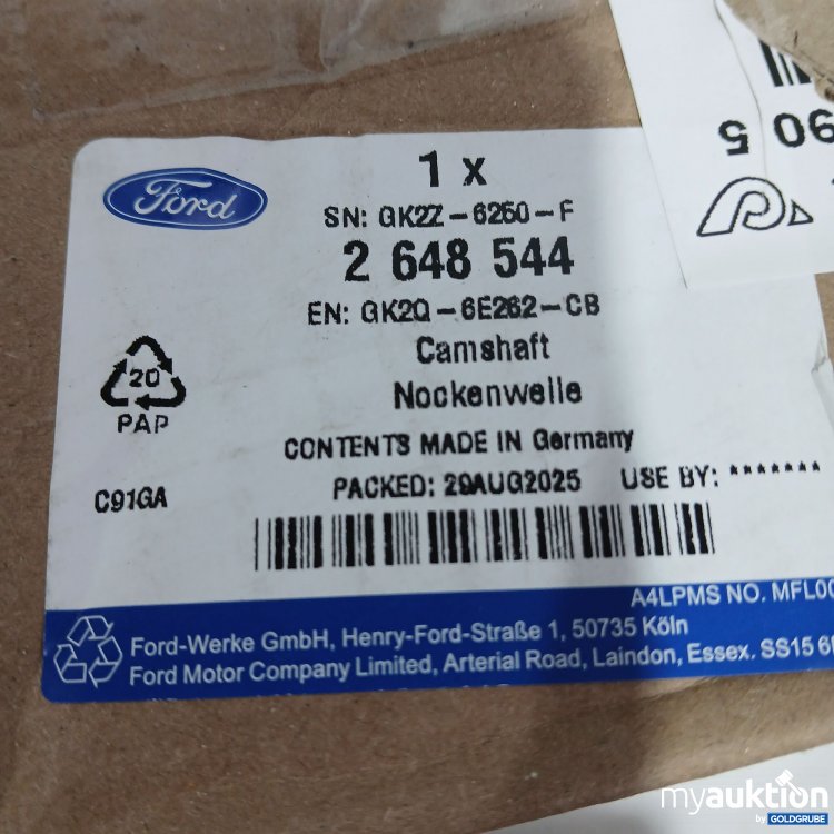 Artikel Nr. 961134: Ford Nockenwellengehäuse 2 648 544 