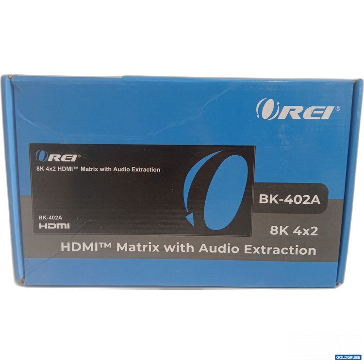 Artikel Nr. 985134 Artikel Nr. 985134: Orei HDMI Matrix with Audio Extraction 8K 4x2 BK-402A
