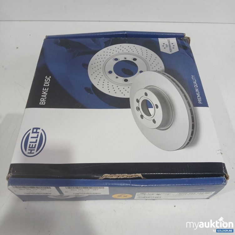 Artikel Nr. 986134: Hella Brake Disc 2Pcs. 8DD355132-601 