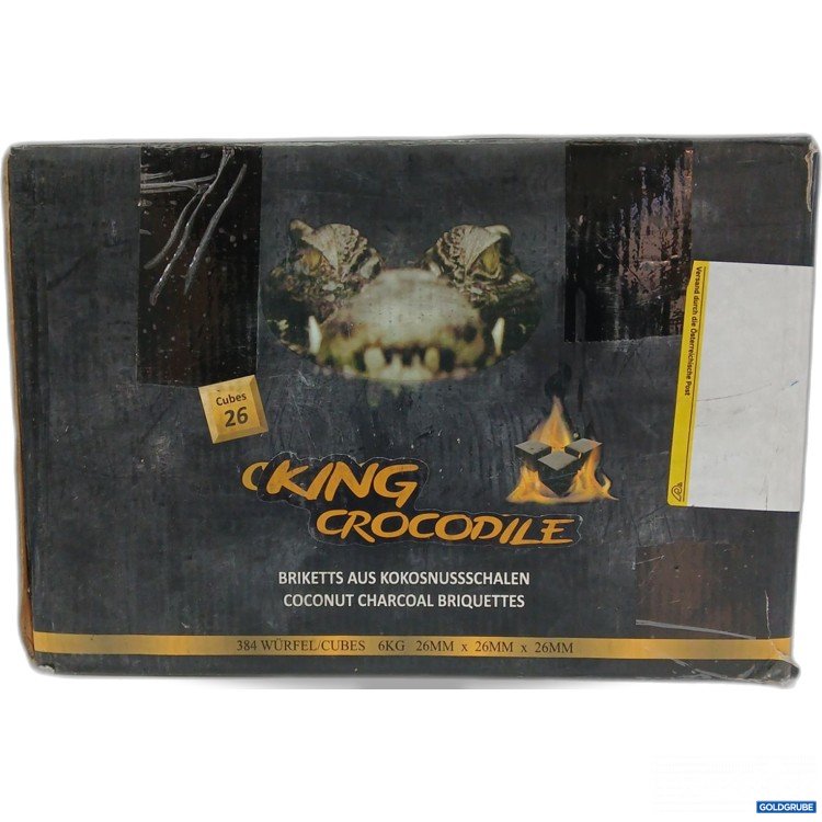 Artikel Nr. 996134 Artikel Nr. 996134: KING CROCODILE Briketts aus Kokosnussschalen