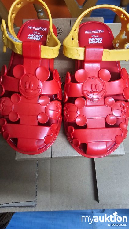 Artikel Nr. 397135: Mini Melissa Sandalen Micky Mouse mit Klettverschluss