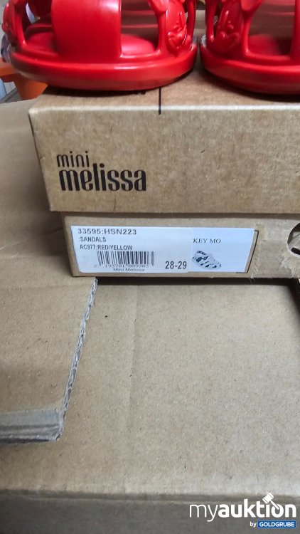 Artikel Nr. 397135: Mini Melissa Sandalen Micky Mouse mit Klettverschluss