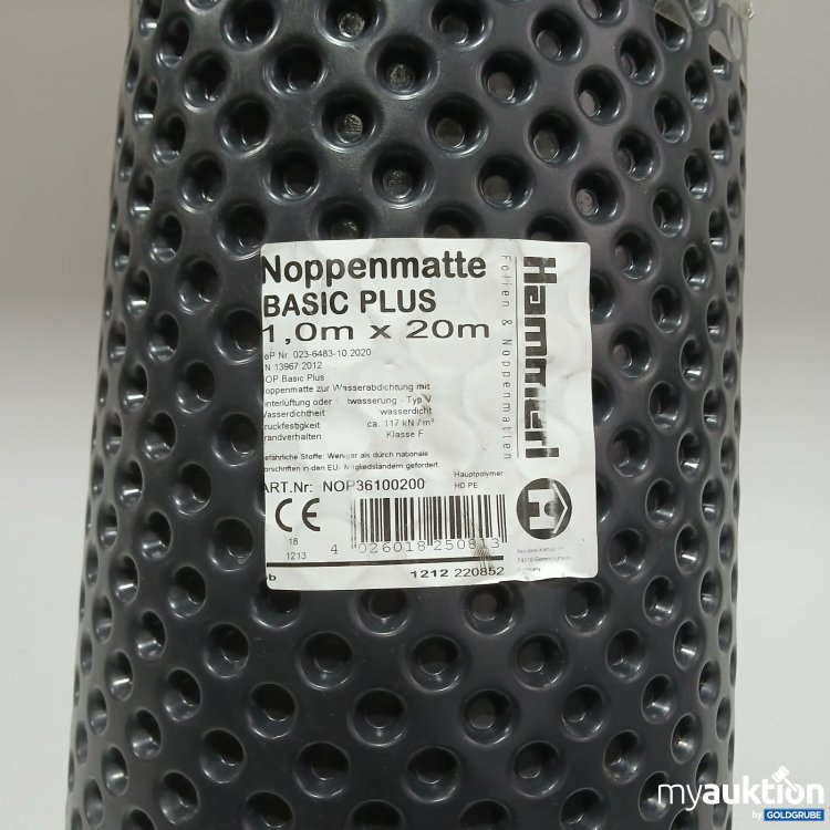 Artikel Nr. 445135: Hammerschmid Noppenmatte BASIC PLUS 1,0 m x 20m