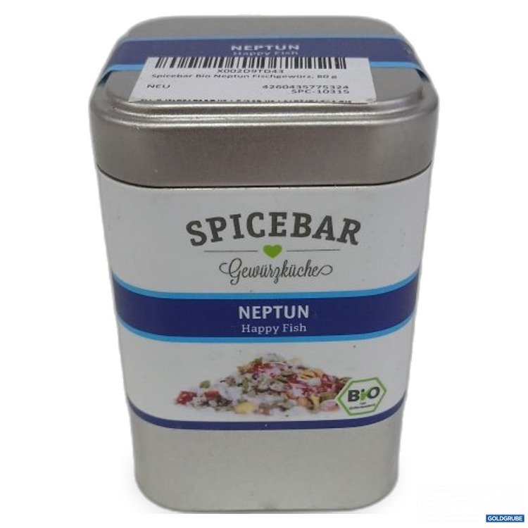 Artikel Nr. 461135 Artikel Nr. 461135: Spicebar Gewürzküche Neptun Happy Fisch 80g