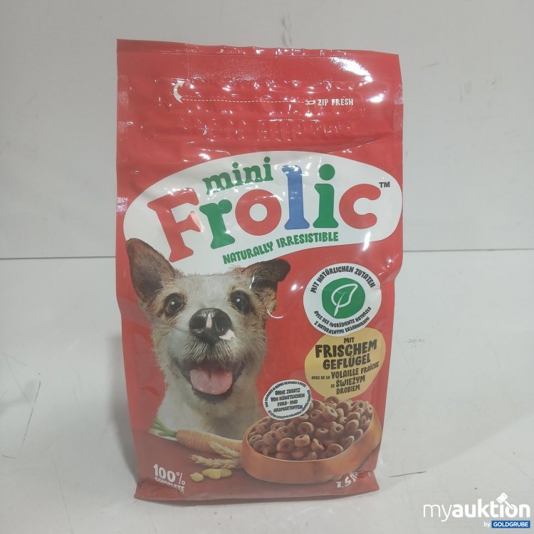 Artikel Nr. 471135: Frolic mini Hundefutter mit frischem Geflügel 1,5 kg