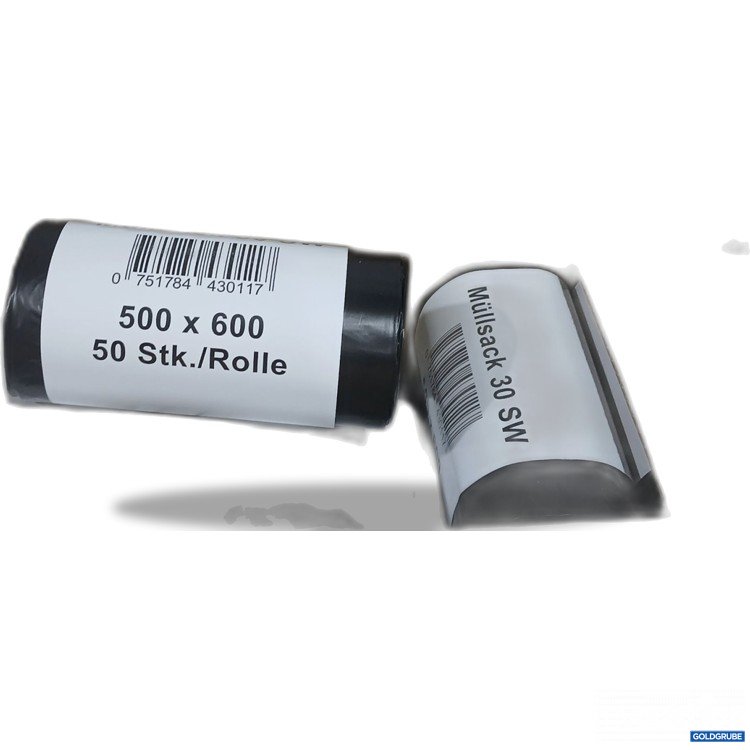 Artikel Nr. 524135: Müllsäcke schwarz 30L 18Rollen 