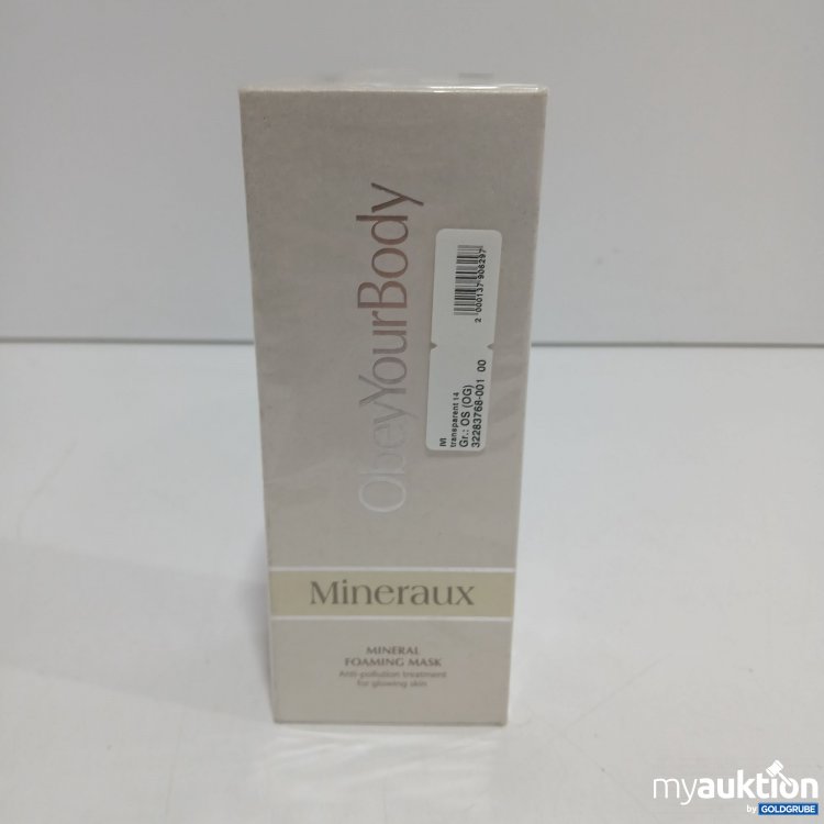 Artikel Nr. 814135 Artikel Nr. 814135: ObeyYourBody Mineraux Foaming Mask 50ml