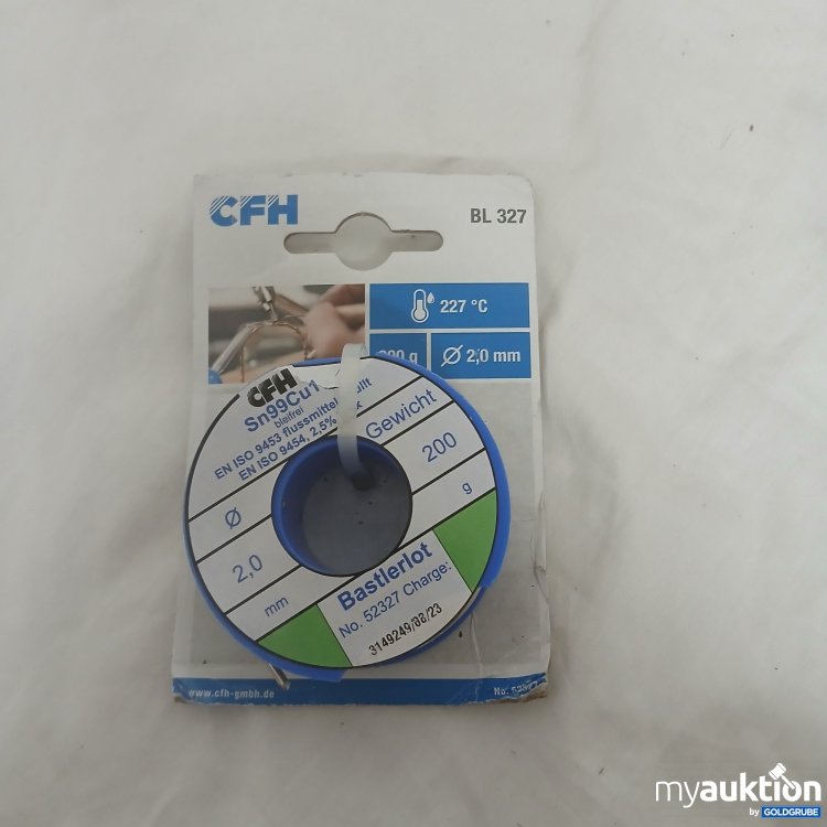 Artikel Nr. 817135 Artikel Nr. 817135: CFH Elektroniklot BL 327 2mm 200g