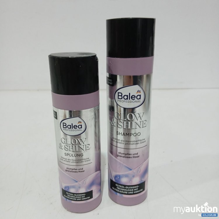 Artikel Nr. 892135: Balea Glow & Shine Shampoo 250ml und Spülung 200ml