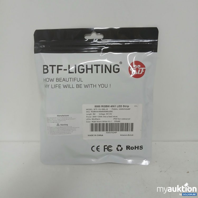 Artikel Nr. 903135 Artikel Nr. 903135: BTF-Lighting LED Leuchtband Warm White 5m