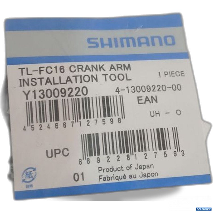 Artikel Nr. 919135: Shimano TL-FC16 Crank Arm Installation Tool
