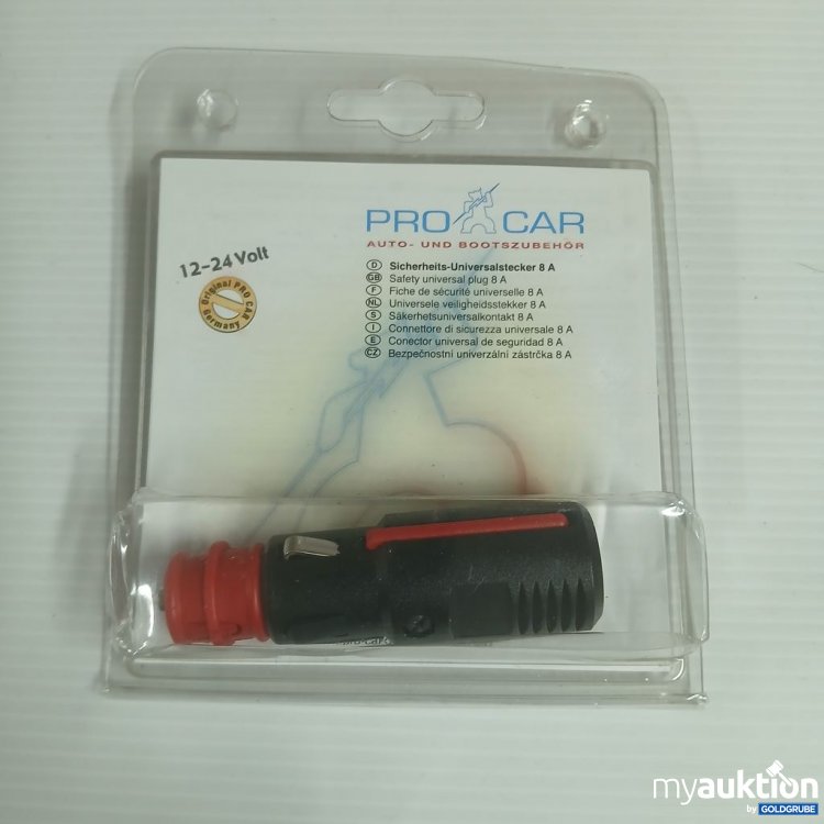 Artikel Nr. 922135: PRO CAR Sicherheits-Universalstecker 8 A