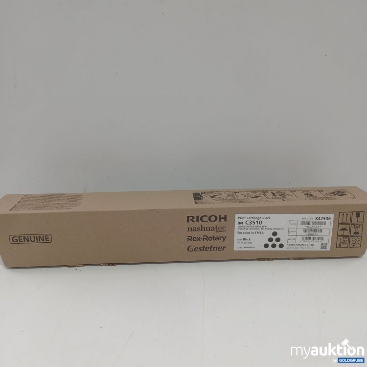 Artikel Nr. 984135 Artikel Nr. 984135: Ricoh Genuine Print Cartridge Black C3510 558g