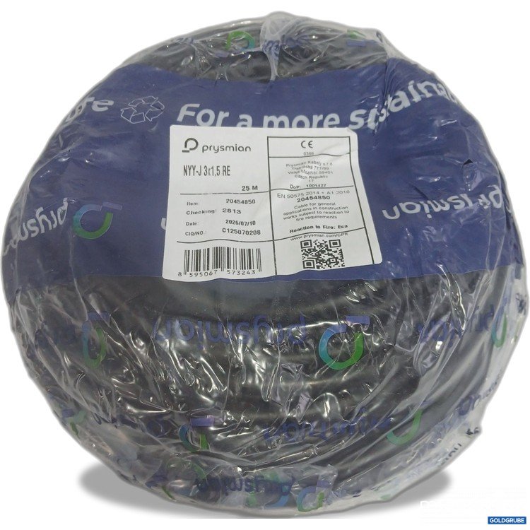Artikel Nr. 986135: Prysmian Kabel NYY-J 3x1,5 RE 25m 