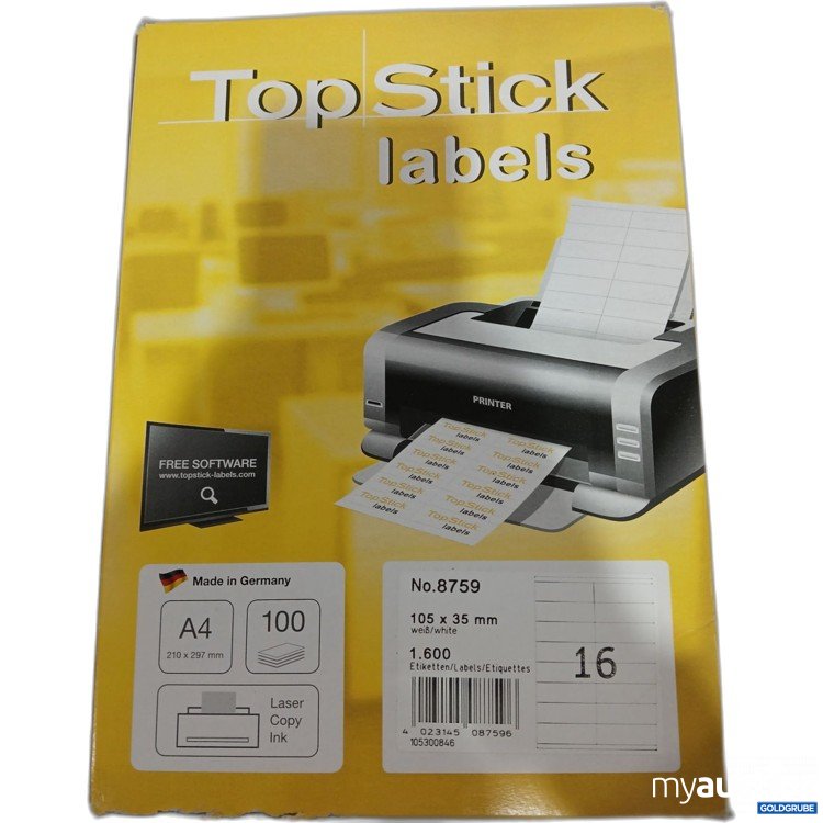 Artikel Nr. 996135 Artikel Nr. 996135: TOP Stick Labels