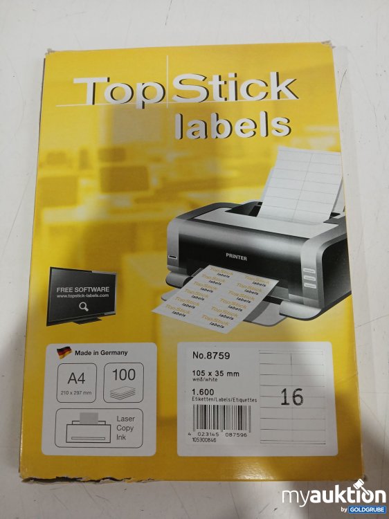 Artikel Nr. 996135 Artikel Nr. 996135: TOP Stick Labels