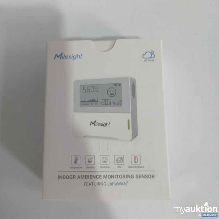 Artikel Nr. 832136 Artikel Nr. 832136: LineMetrics LoRa Luftqualitätssensor mileslight