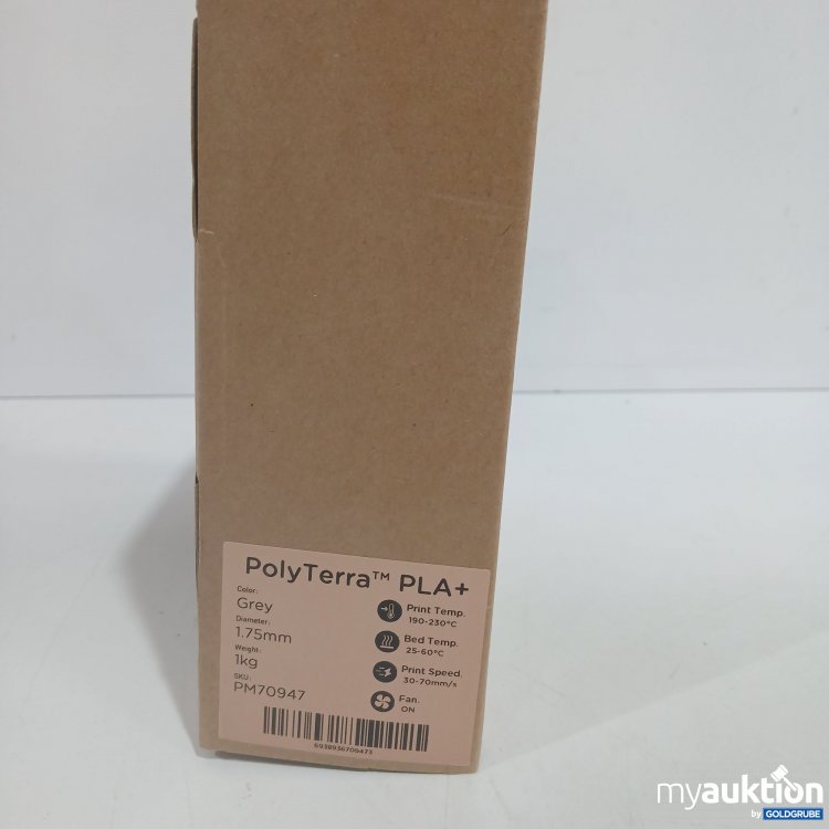 Artikel Nr. 853136: Polymaker PolyTerra PLA+ Grey 1,75mm 1kg 